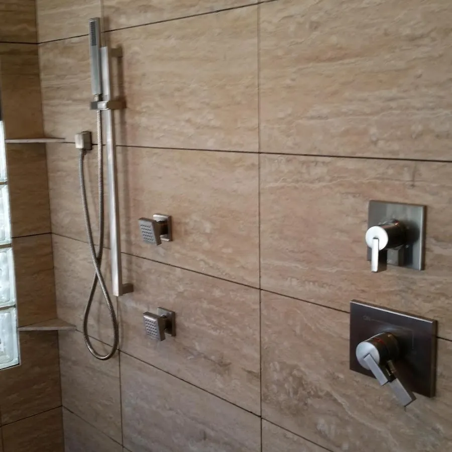 Shower fixture installation for Water Heater Replacement in Kissimmee
